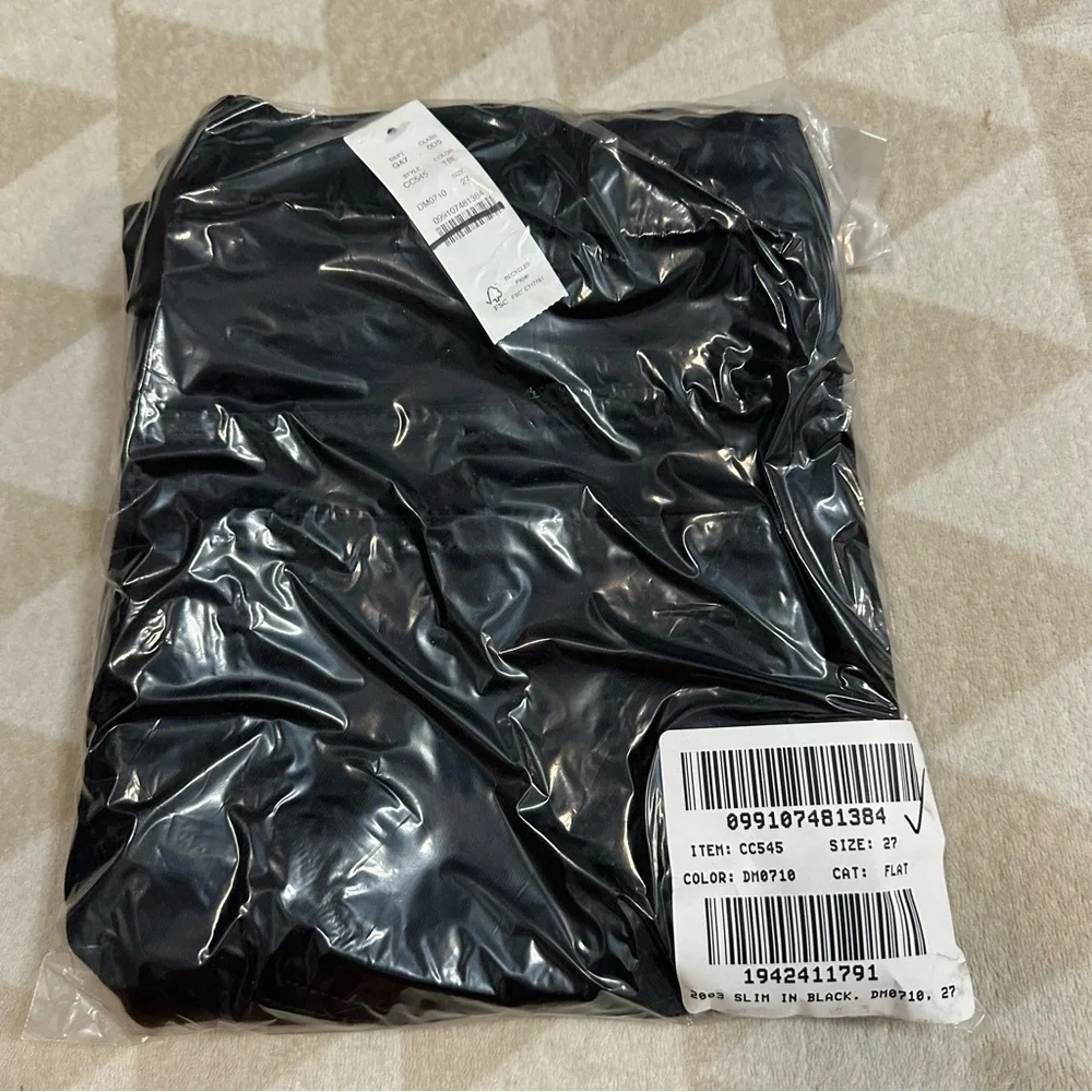 J crew true black slim jeans